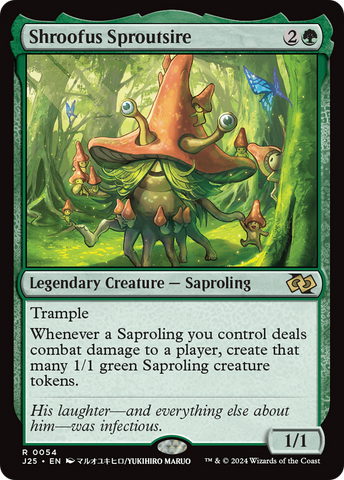 Shroofus Sproutsire (Anime) (J25-054)  - Foundations Jumpstart