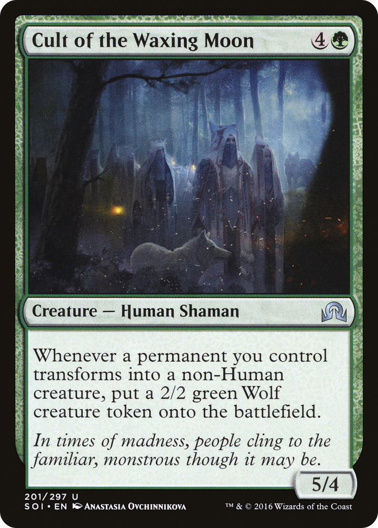 Cult of the Waxing Moon (SOI-201)  - Shadows over Innistrad