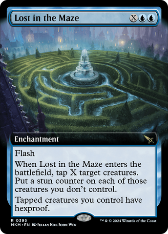 Lost in the Maze (Extended Art) (MKM-395)  - Murders at Karlov Manor: (Extended Art)
