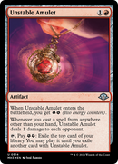 Unstable Amulet (Ripple Foil) (MH3-514)  Foil - Modern Horizons 3
