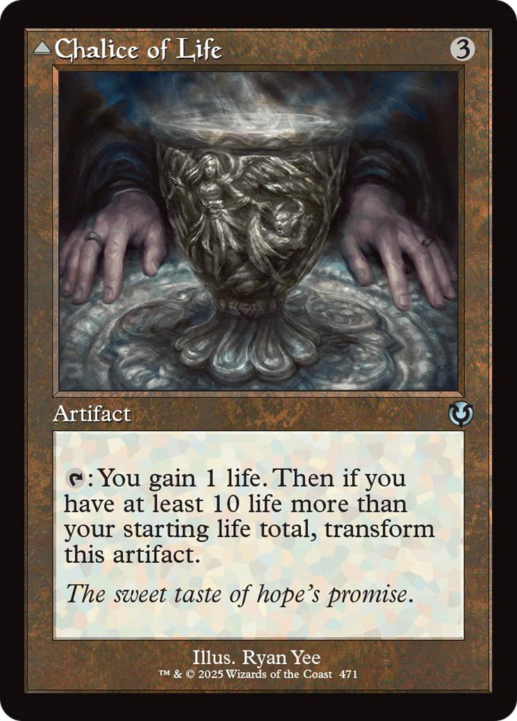 Chalice of Life (Retro Frame) (INR-471)  Foil - Innistrad Remastered