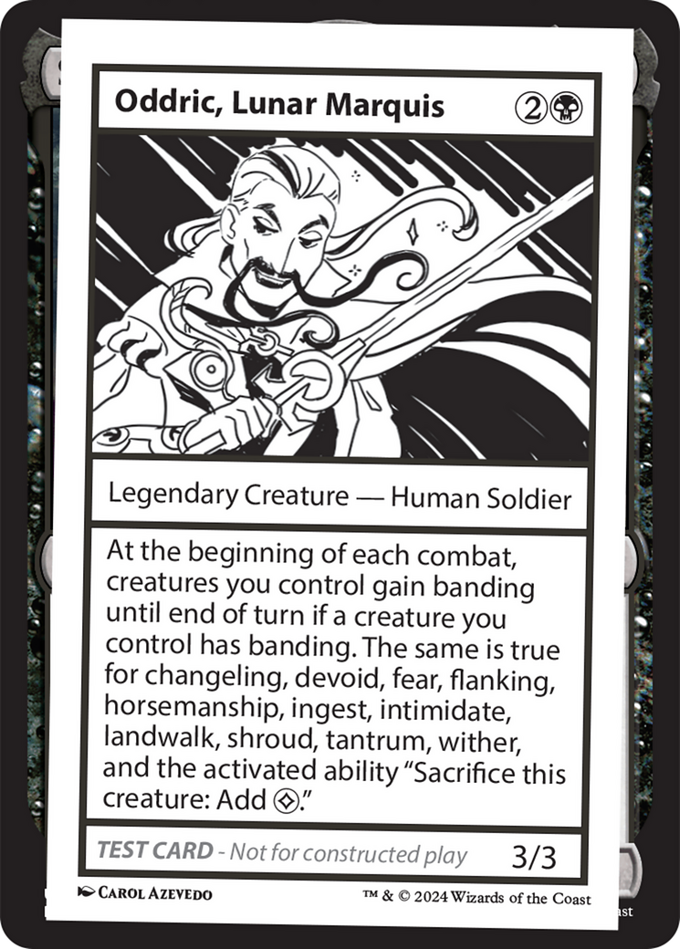 Oddric, Lunar Marquis (MB2PC-)  - Mystery Booster 2