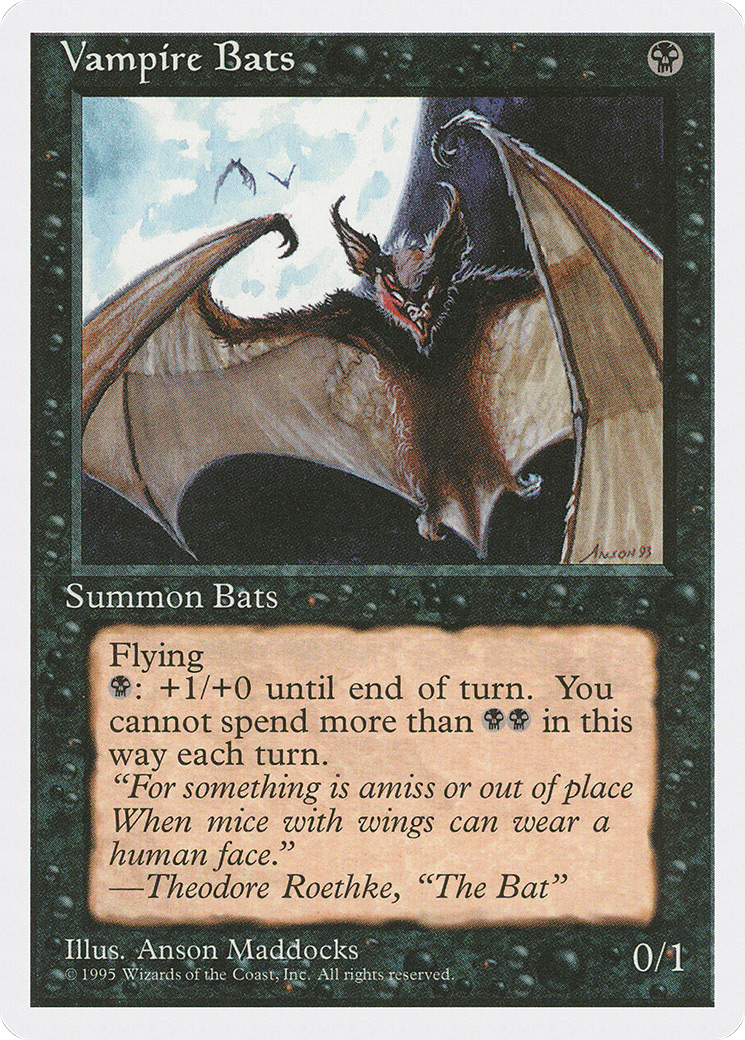 Vampire Bats (4ED-)  - Fourth Edition