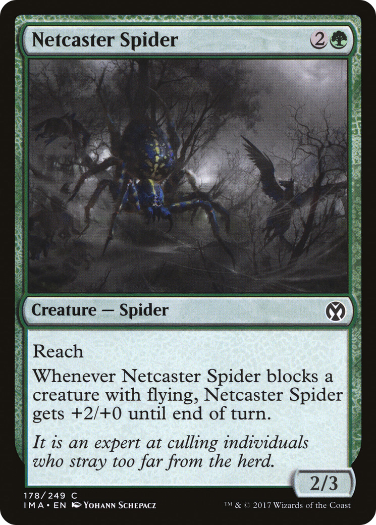 Netcaster Spider (IMA-178)  Foil - Iconic Masters