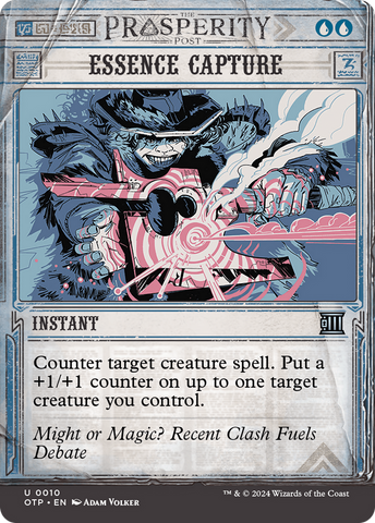 Essence Capture (OTP-010)  - Breaking News: (Showcase) (Borderless)