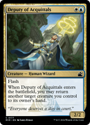 Deputy of Acquittals (RVR-177)  Foil - Ravnica Remastered