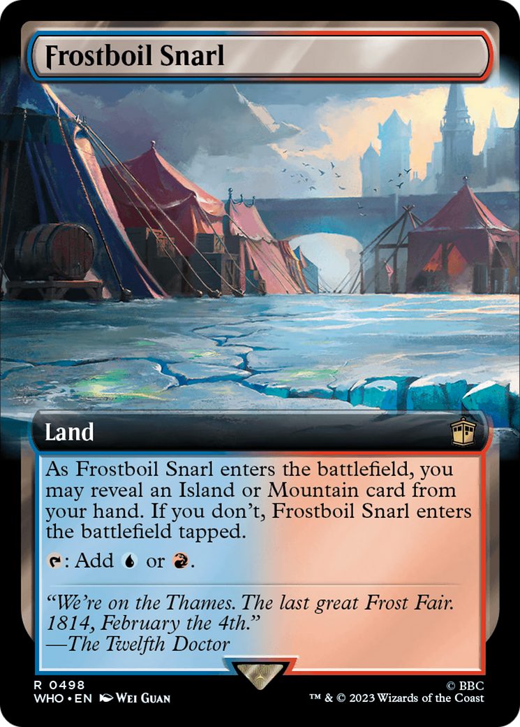 Frostboil Snarl (Extended Art) (WHO-498)  - Doctor Who: (Extended Art)