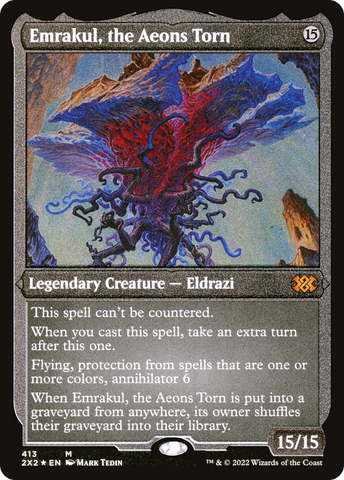 Emrakul, the Aeons Torn (Foil Etched) (2X2-413)  Foil - Double Masters 2022