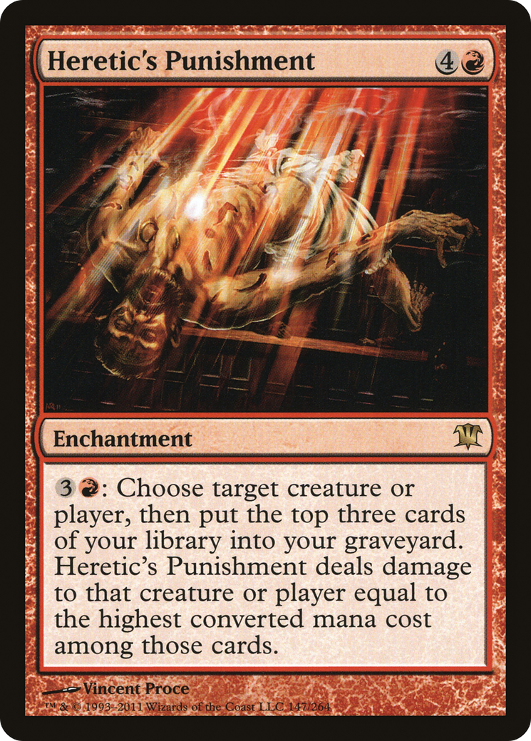 Heretic's Punishment (ISD-147)  Foil - Innistrad