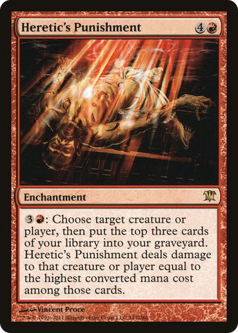 Heretic's Punishment (ISD-147)  - Innistrad