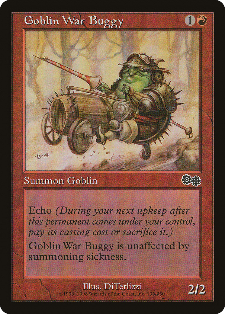 Goblin War Buggy (USG-196)  - Urza's Saga