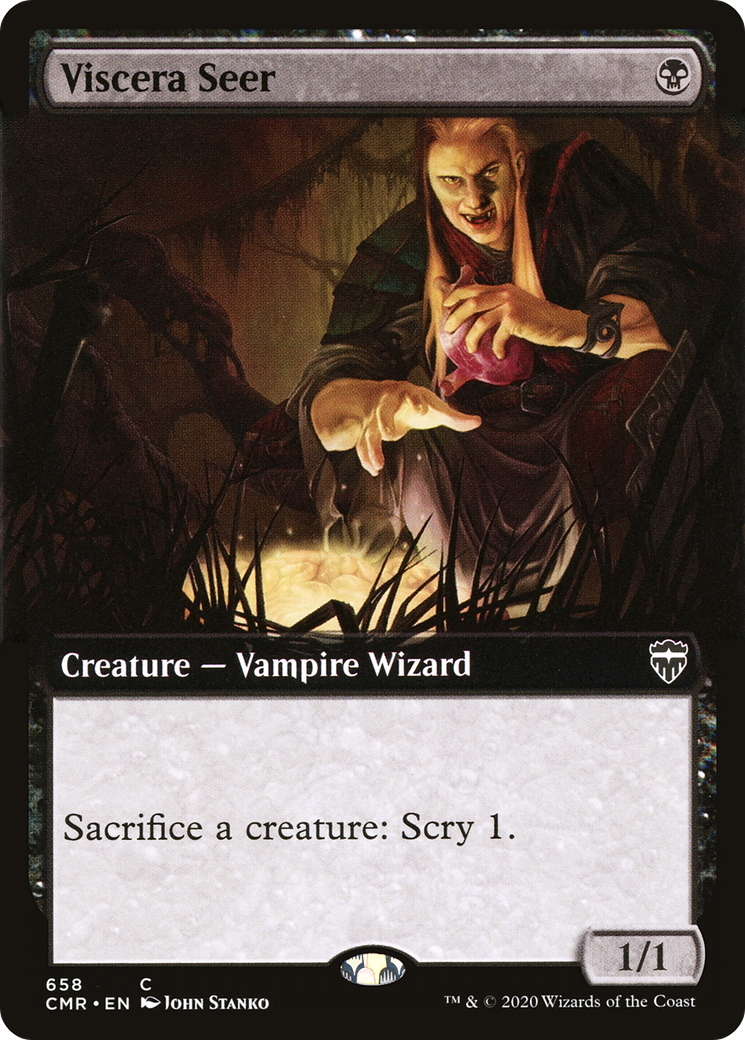 Viscera Seer (Extended Art) (CMR-658)  - Commander Legends: (Extended Art)