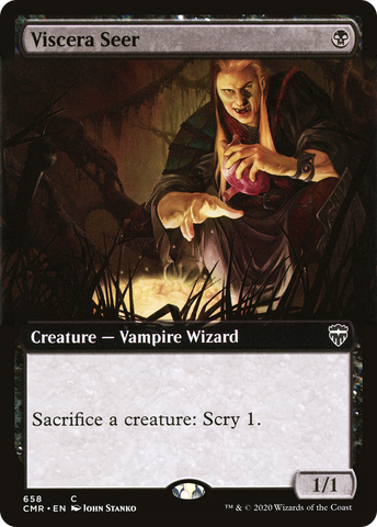 Viscera Seer (Extended Art) (CMR-658)  - Commander Legends: (Extended Art)