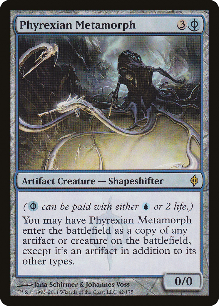 Phyrexian Metamorph (NPH-042)  Foil - New Phyrexia