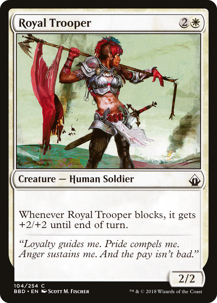 Royal Trooper (BBD-104)  - Battlebond