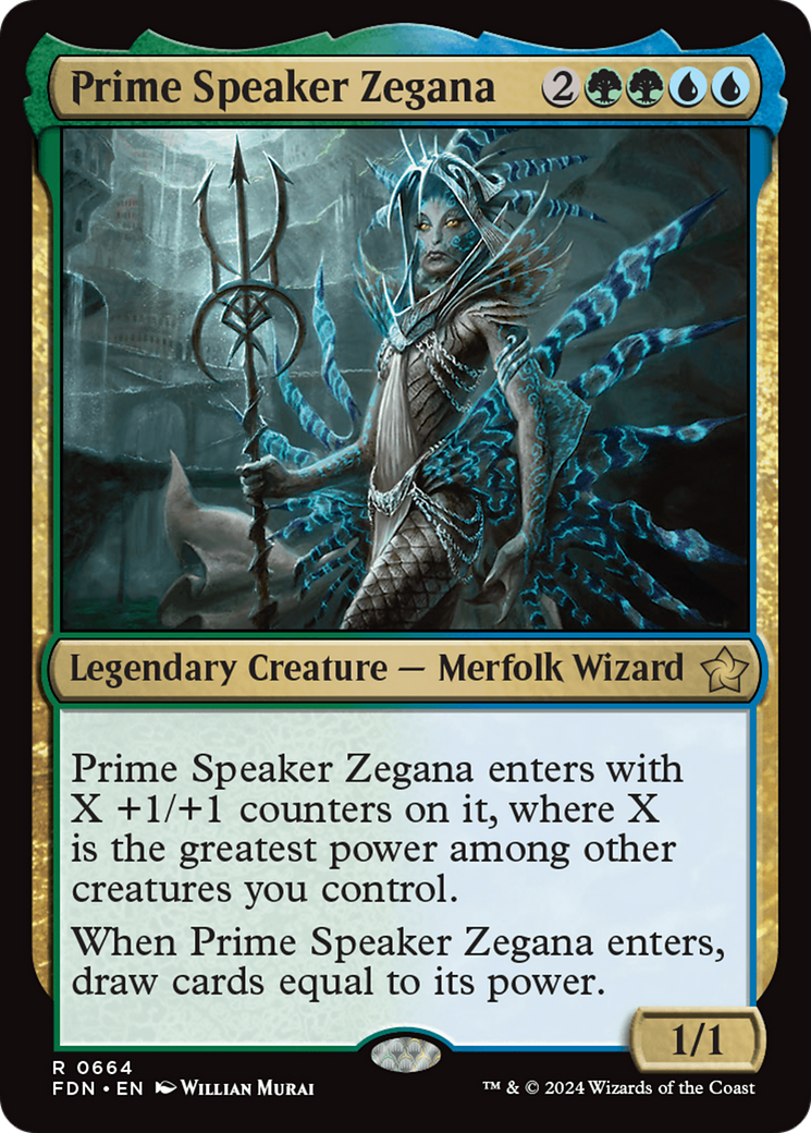 Prime Speaker Zegana (FDN-664)  - Foundations