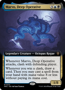 Marvo, Deep Operative (Extended Art) (MKC-315)  Foil - Murders at Karlov Manor Commander: (Extended Art)