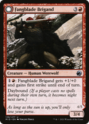 Fangblade Brigand (MID-139)  Foil - Innistrad: Midnight Hunt: (Double Faced Transform)