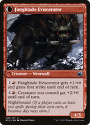 Fangblade Brigand (MID-139) - Innistrad: Midnight Hunt: (Double Faced Transform) Foil