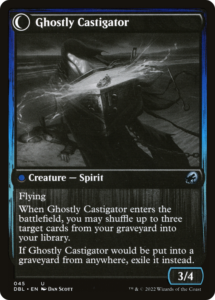 Covetous Castaway (DBL-045)  Foil - Innistrad: Double Feature: (Double Faced Transform)
