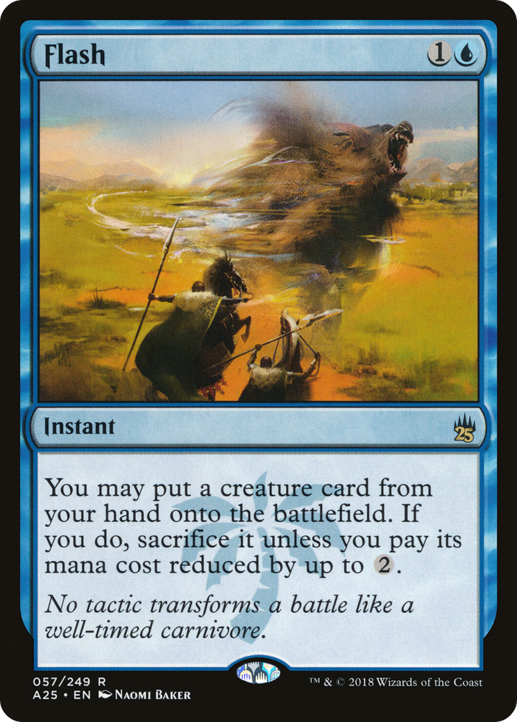 Flash (A25-057)  Foil - Masters 25