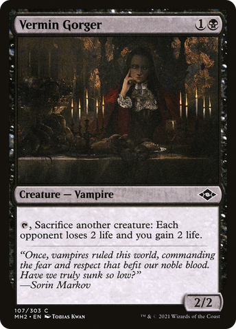 Vermin Gorger (MH2-107) - Modern Horizons 2 Foil