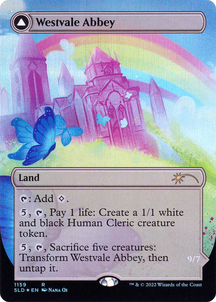 Westvale Abbey (SLD-1159)  Foil - Secret Lair Drop (Borderless)