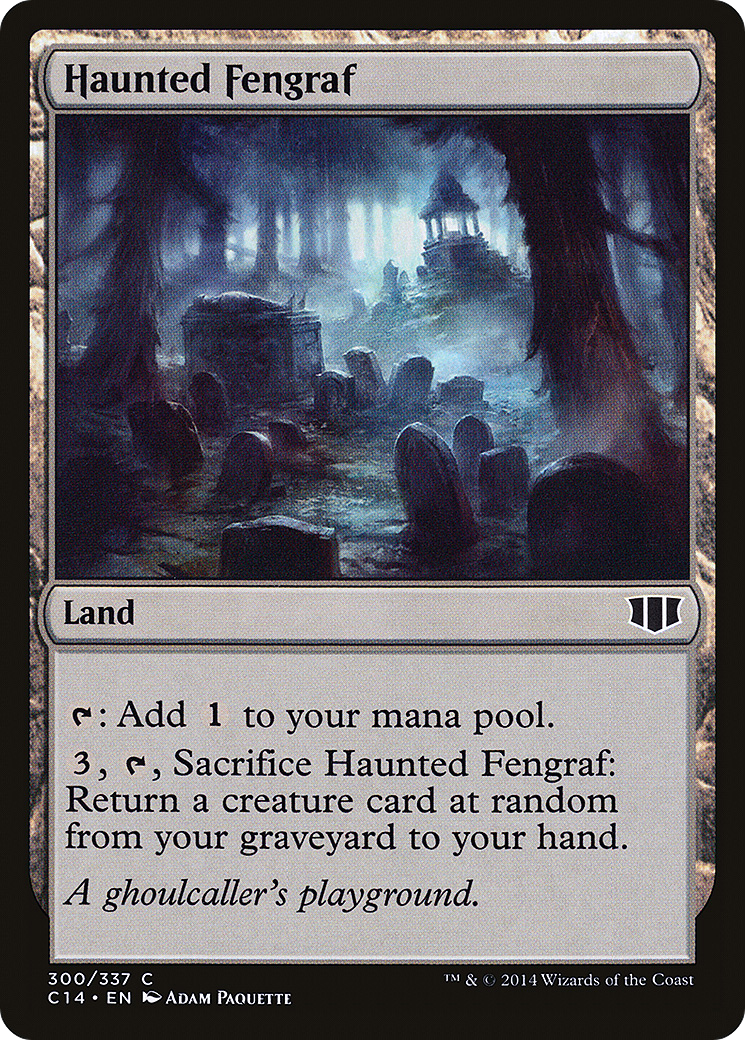 Haunted Fengraf (C14-300)  - Commander 2014