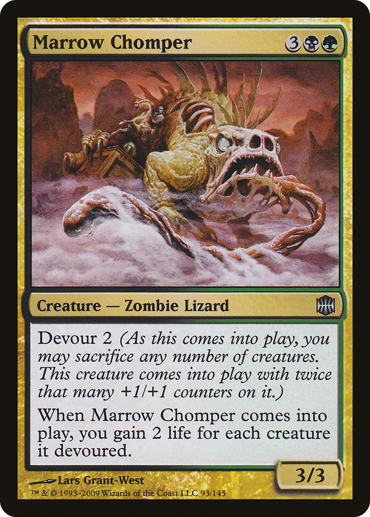 Marrow Chomper (ARB-093)  Foil - Alara Reborn