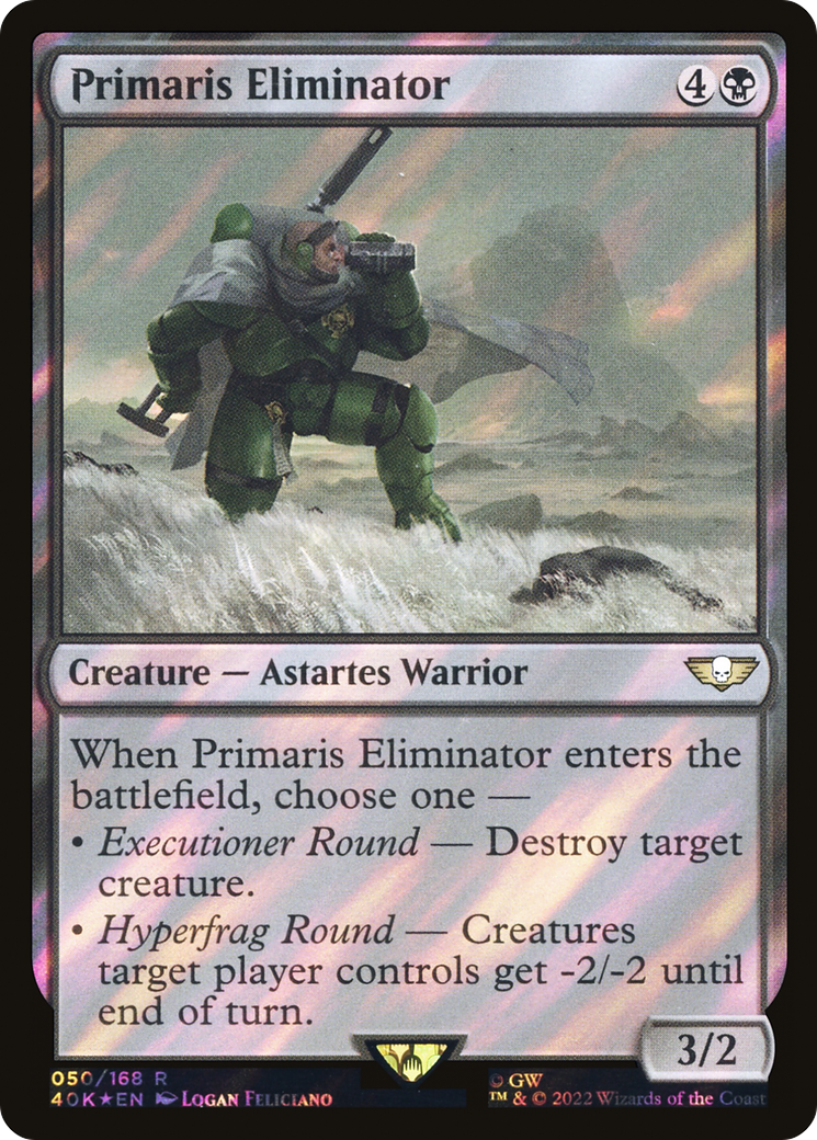 Primaris Eliminator (Surge Foil) (40K-050)  Foil - Warhammer 40,000 Commander
