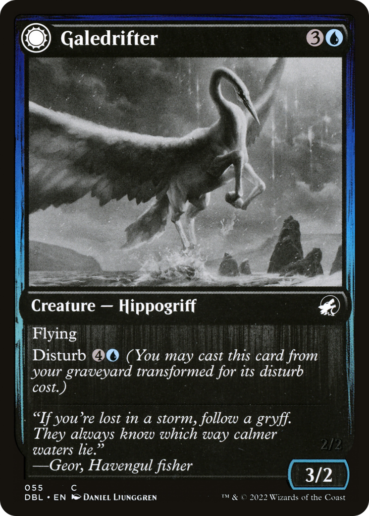 Galedrifter (DBL-055)  - Innistrad: Double Feature: (Double Faced Transform)