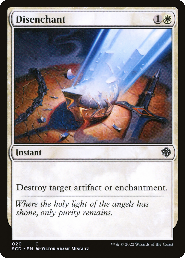 Disenchant (SCD-020)  - Starter Commander Decks