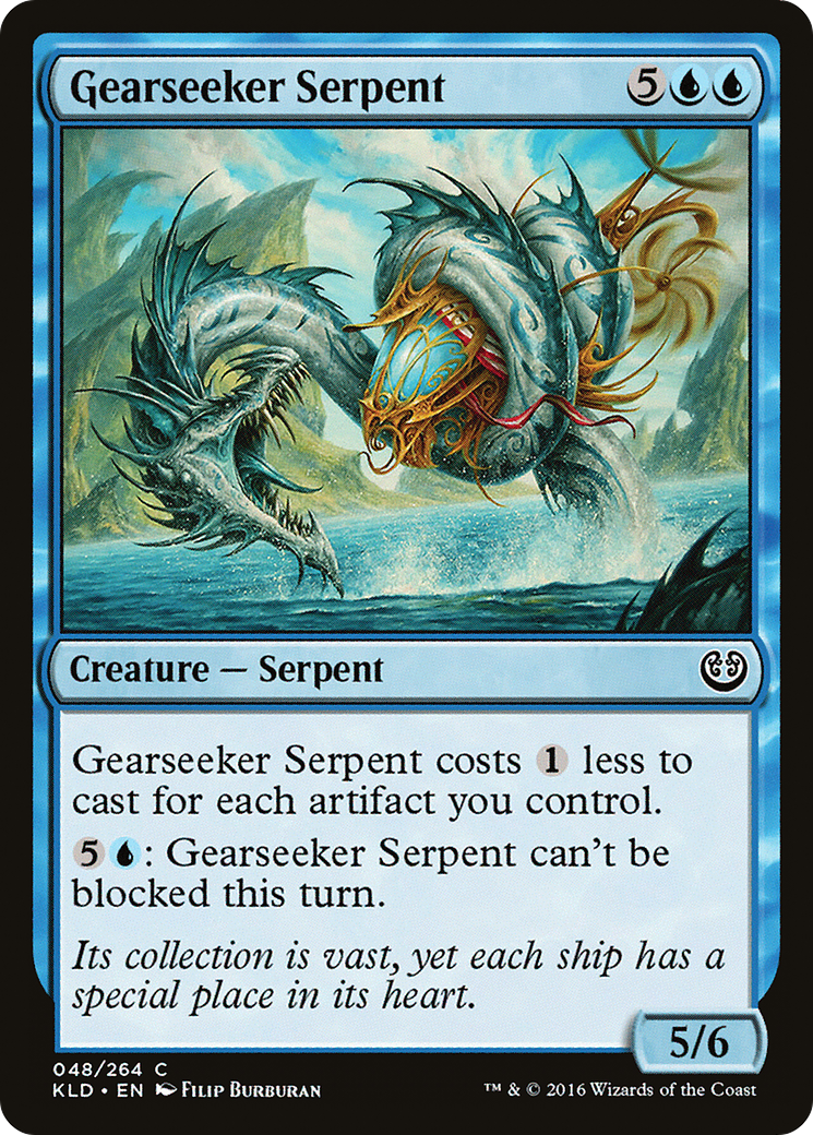 Gearseeker Serpent (KLD-048)  - Kaladesh