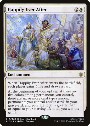 Happily Ever After (ELD-016)  Foil - Throne of Eldraine