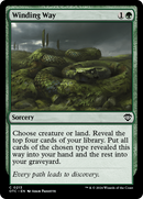 Winding Way (OTC-213)  - Outlaws of Thunder Junction Commander