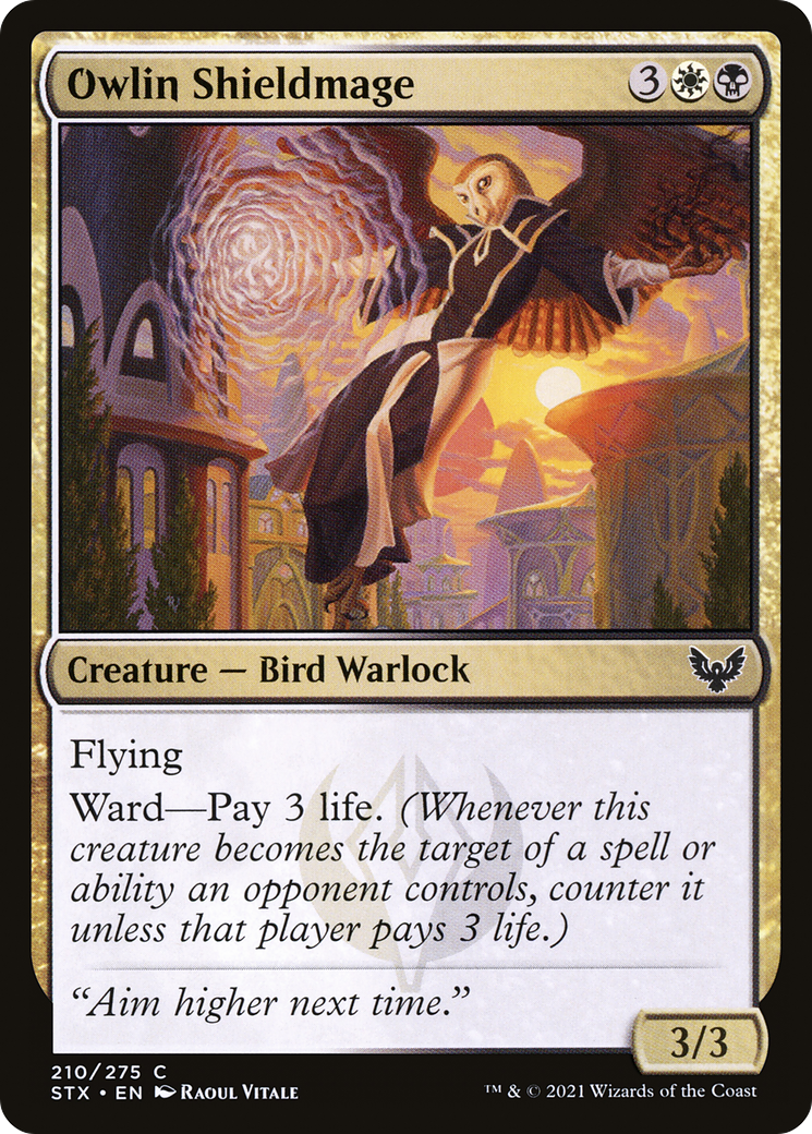 Owlin Shieldmage (STX-210)  - Strixhaven: School of Mages