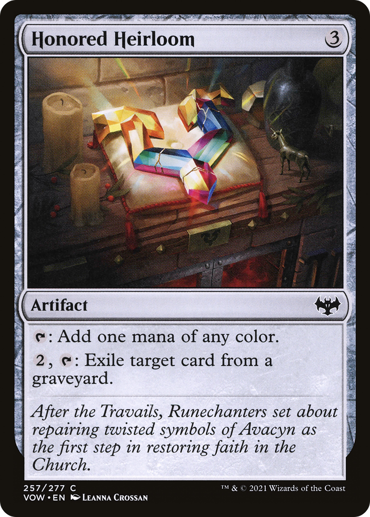 Honored Heirloom (VOW-257)  - Innistrad: Crimson Vow