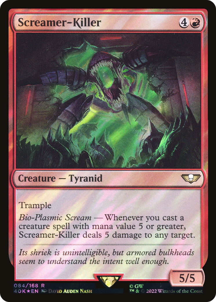 Screamer-Killer (Surge Foil) (40K-084)  Foil - Warhammer 40,000 Commander