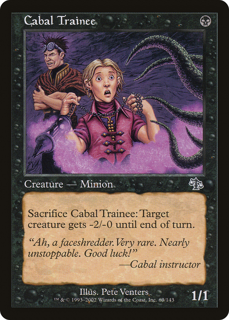 Cabal Trainee (JUD-063)  - Judgment