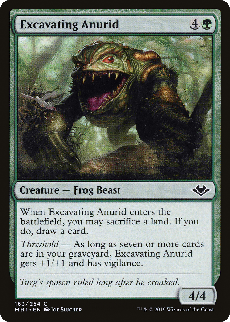 Excavating Anurid (MH1-163)  - Modern Horizons