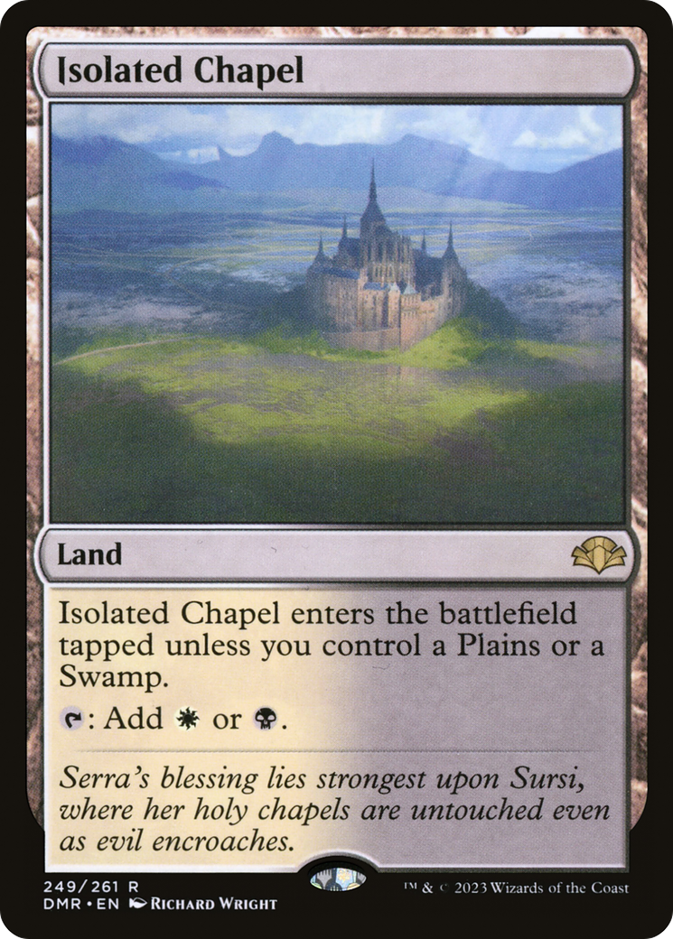 Isolated Chapel (DMR-249)  Foil - Dominaria Remastered