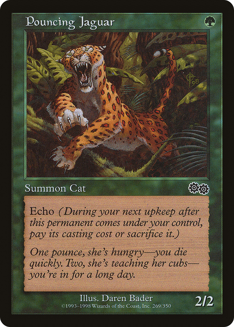 Pouncing Jaguar (USG-269) - Urza's Saga