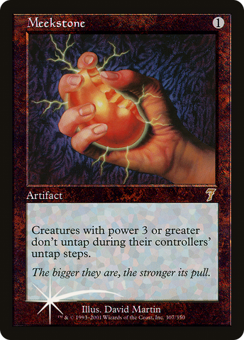Meekstone (7ED-307★) - Seventh Edition Foil