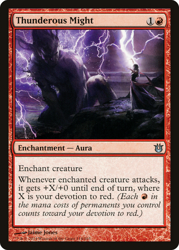 Thunderous Might (BNG-114)  - Born of the Gods