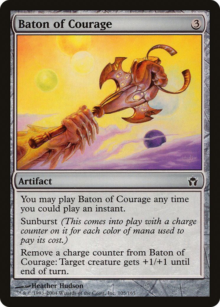 Baton of Courage (5DN-105)  Foil - Fifth Dawn