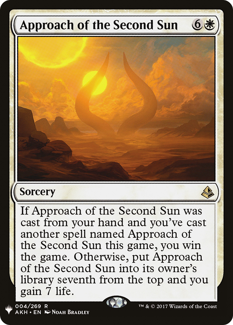 Approach of the Second Sun (LIST-004)  - The List
