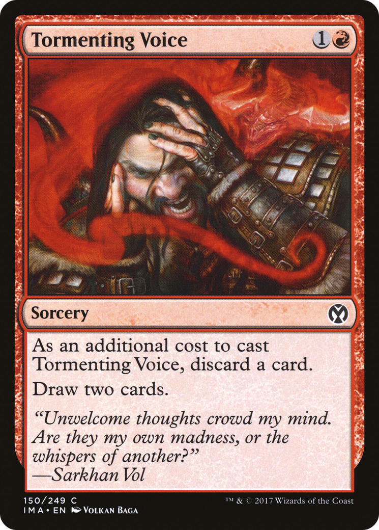 Tormenting Voice (IMA-150)  Foil - Iconic Masters