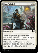 Hopeful Vigil (WOE-017)  - Wilds of Eldraine