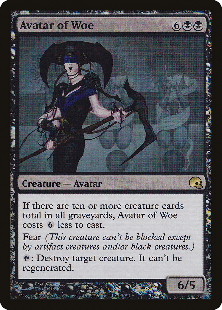 Avatar of Woe (GRV-006)  Foil - Premium Deck Series: Graveborn