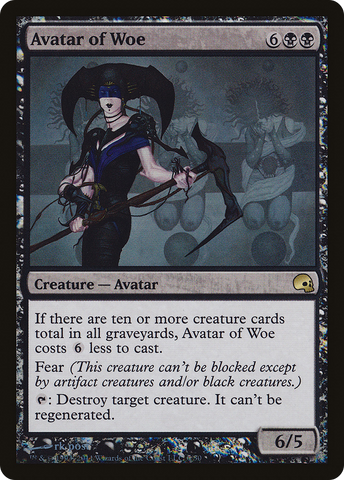 Avatar of Woe (GRV-006)  Foil - Premium Deck Series: Graveborn